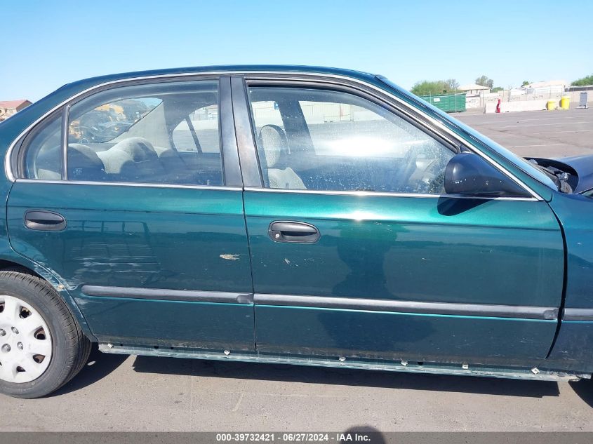 1999 Honda Civic Lx VIN: JHMEJ6670XS000667 Lot: 39732421