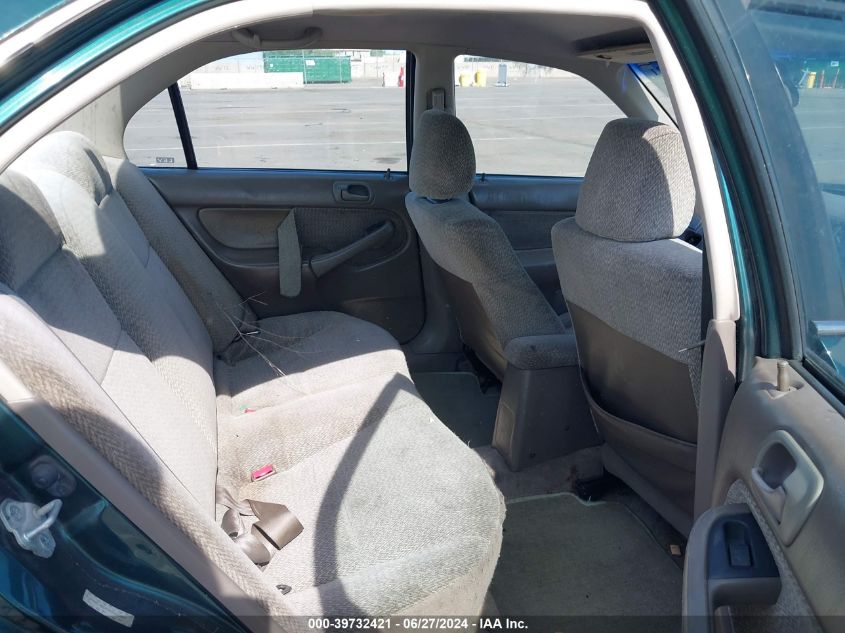 1999 Honda Civic Lx VIN: JHMEJ6670XS000667 Lot: 39732421