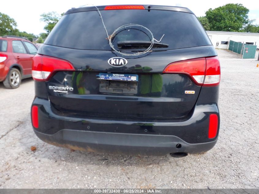 2014 Kia Sorento Lx VIN: 5XYKTCA61EG521170 Lot: 39732430