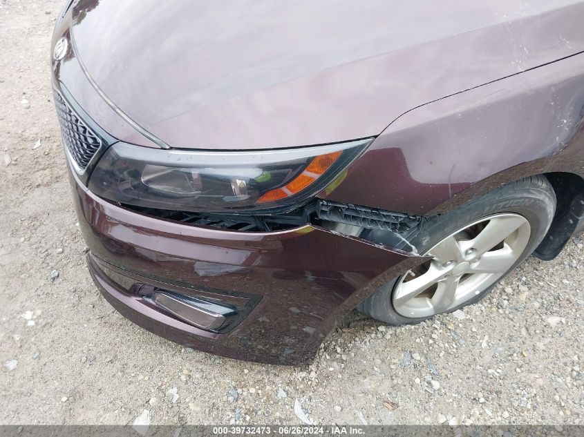 2015 Kia Optima Lx VIN: 5XXGM4A78FG467311 Lot: 39732473