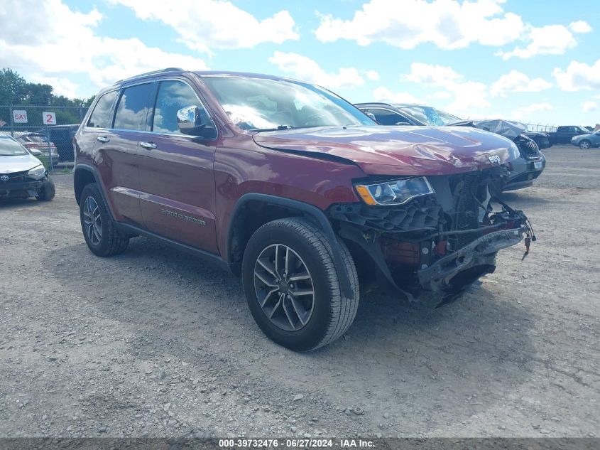 2019 Jeep Grand Cherokee Limited 4X4 VIN: 1C4RJFBG4KC762086 Lot: 39732476