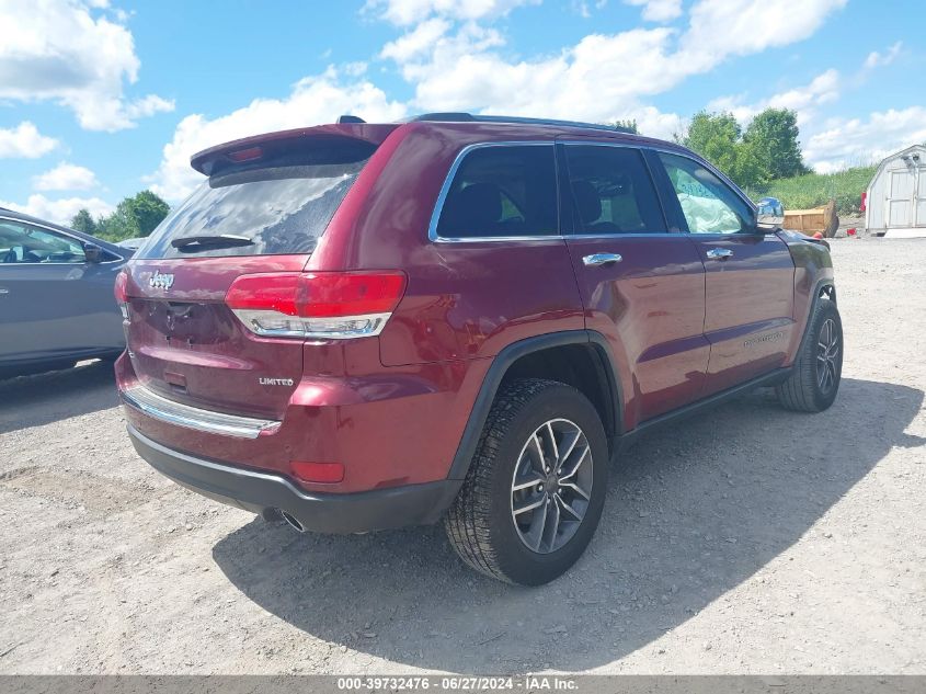 2019 Jeep Grand Cherokee Limited 4X4 VIN: 1C4RJFBG4KC762086 Lot: 39732476