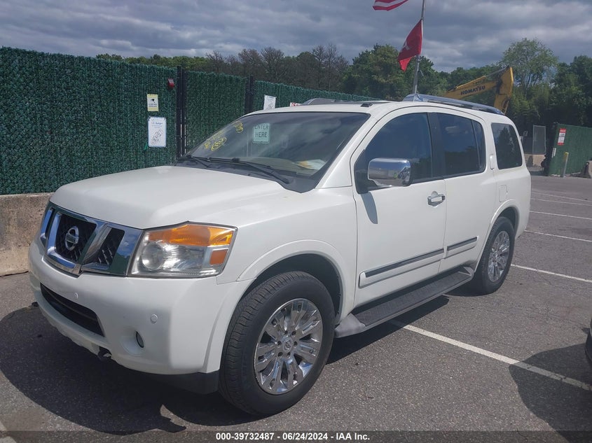 2015 Nissan Armada Platinum VIN: 5N1BA0ND5FN608735 Lot: 39732487