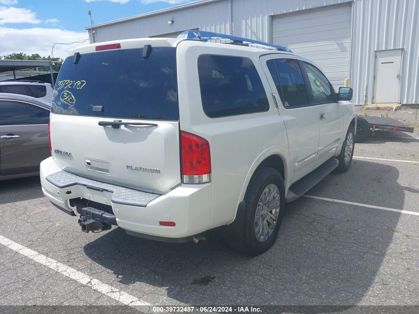 2015 Nissan Armada Platinum VIN: 5N1BA0ND5FN608735 Lot: 39732487