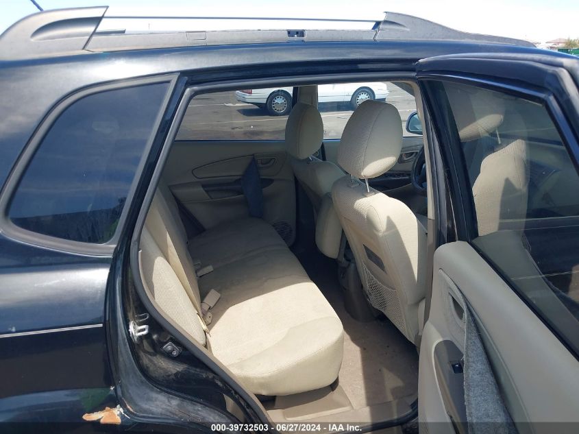 2008 Hyundai Tucson Gls VIN: KM8JM12B58U832401 Lot: 39732503