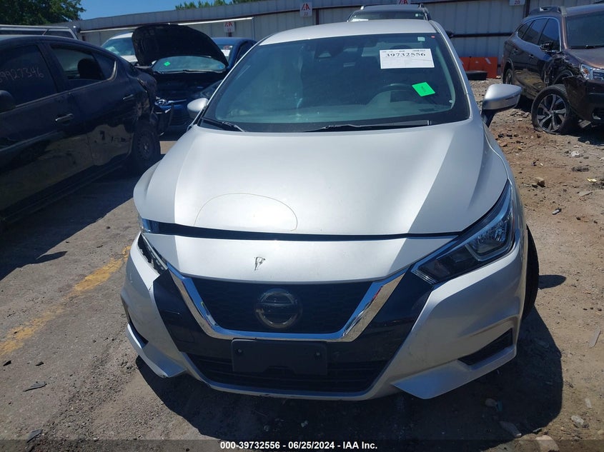 2021 Nissan Versa Sv VIN: 3N1CN8EV2ML893964 Lot: 39732556