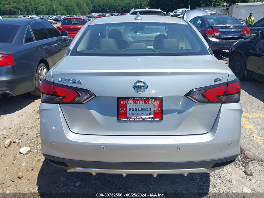 2021 Nissan Versa Sv VIN: 3N1CN8EV2ML893964 Lot: 39732556