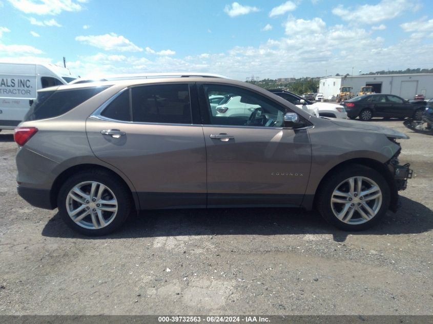 2018 Chevrolet Equinox Premier VIN: 3GNAXVEV1JL111816 Lot: 39732563