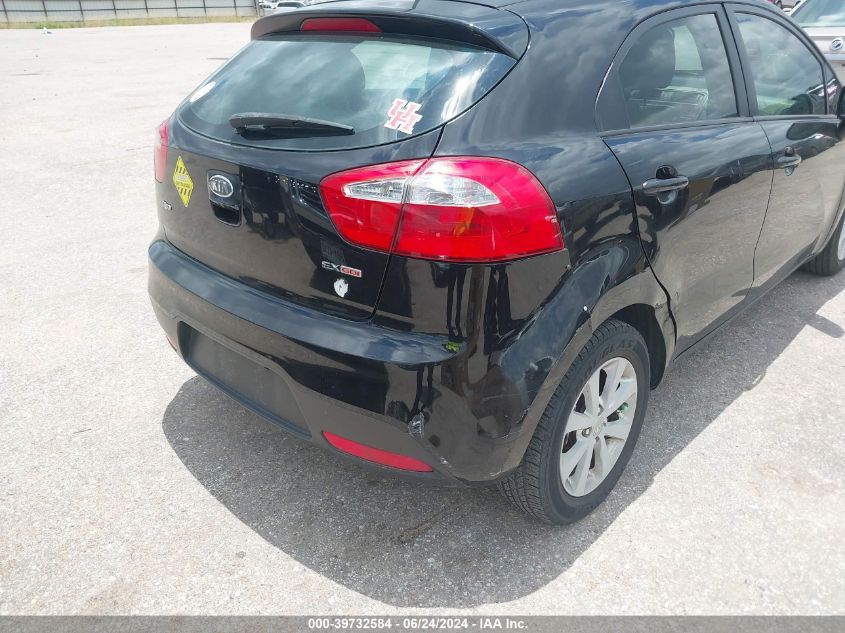 2012 Kia Rio5 Ex VIN: KNADN5A39C6012591 Lot: 39732584