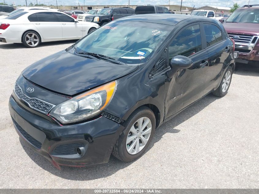 2012 Kia Rio5 Ex VIN: KNADN5A39C6012591 Lot: 39732584