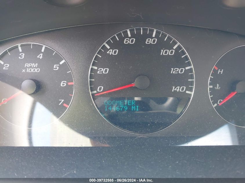 2009 Chevrolet Impala 1Lt VIN: 2G1WT57K691144863 Lot: 39732585