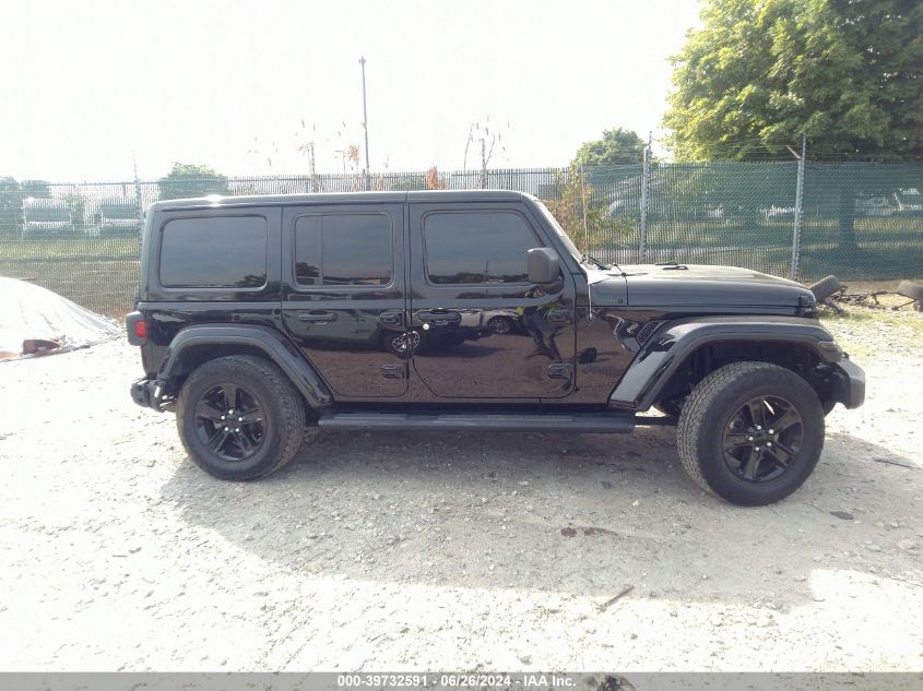 2021 Jeep Wrangler Unlimited Sahara VIN: 1C4HJXEN6MW814878 Lot: 39732591