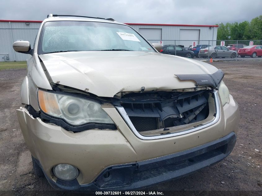 2008 Subaru Outback 2.5I Limited/2.5I Limited L.l. Bean Edition VIN: 4S4BP62C487326879 Lot: 39732601