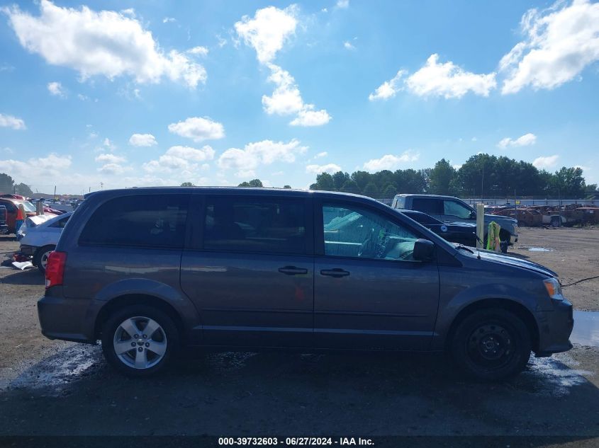 2017 Dodge Grand Caravan Se VIN: 2C4RDGBG6HR574974 Lot: 39732603