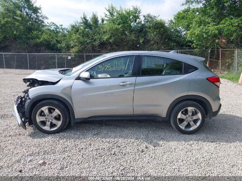 2019 Honda Hr-V Lx VIN: 3CZRU6H37KG700409 Lot: 39732609