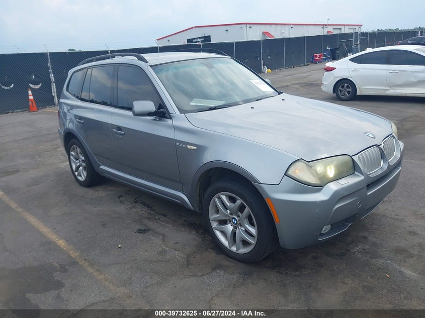 2008 BMW X3 3.0Si VIN: WBXPC93438WJ13770 Lot: 39732625