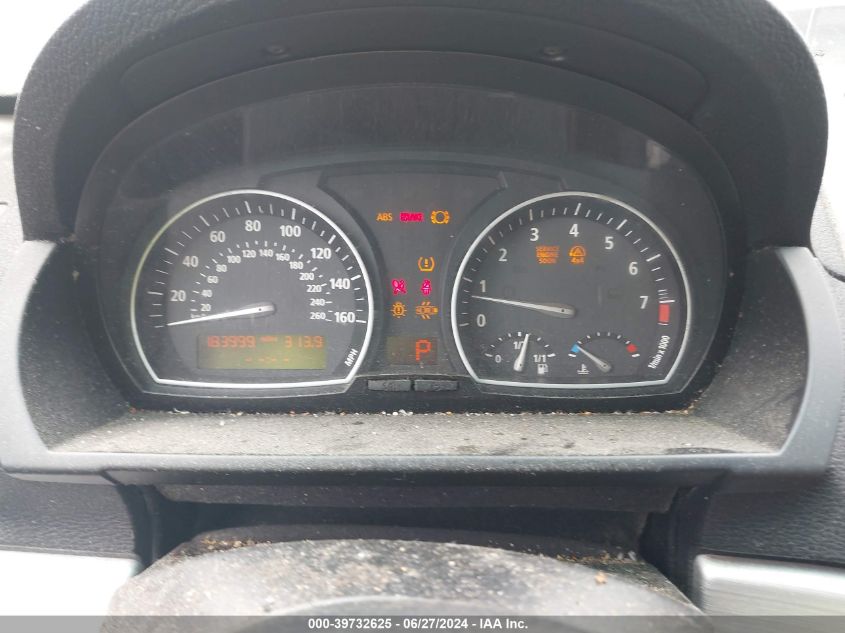 2008 BMW X3 3.0Si VIN: WBXPC93438WJ13770 Lot: 39732625