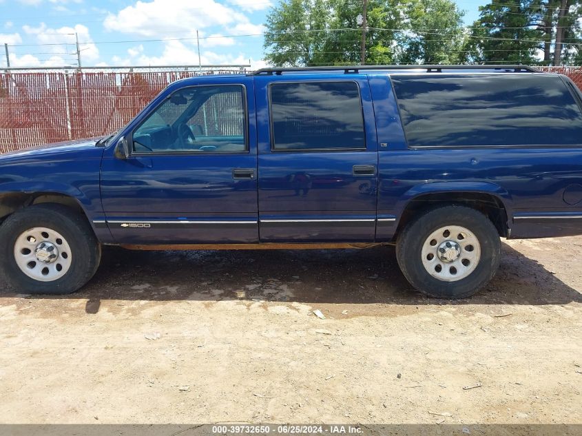 1996 Chevrolet Suburban K1500 VIN: 3GNFK16R6TG165316 Lot: 39732650