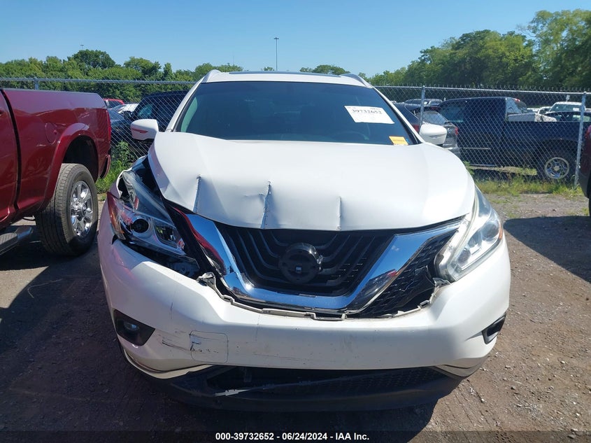 2015 Nissan Murano Platinum VIN: 5N1AZ2MG5FN275478 Lot: 39732652