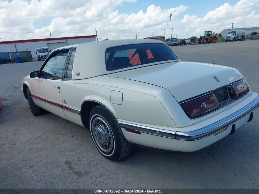 1991 Buick Riviera VIN: 1G4EZ13L1MU403521 Lot: 39732662