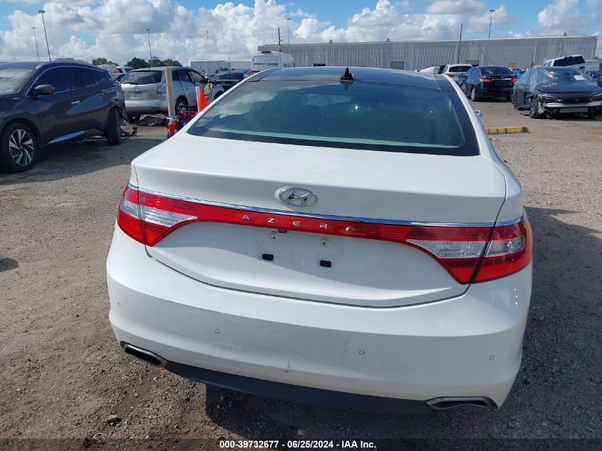 KMHFH4JG8GA555378 2016 Hyundai Azera Limited