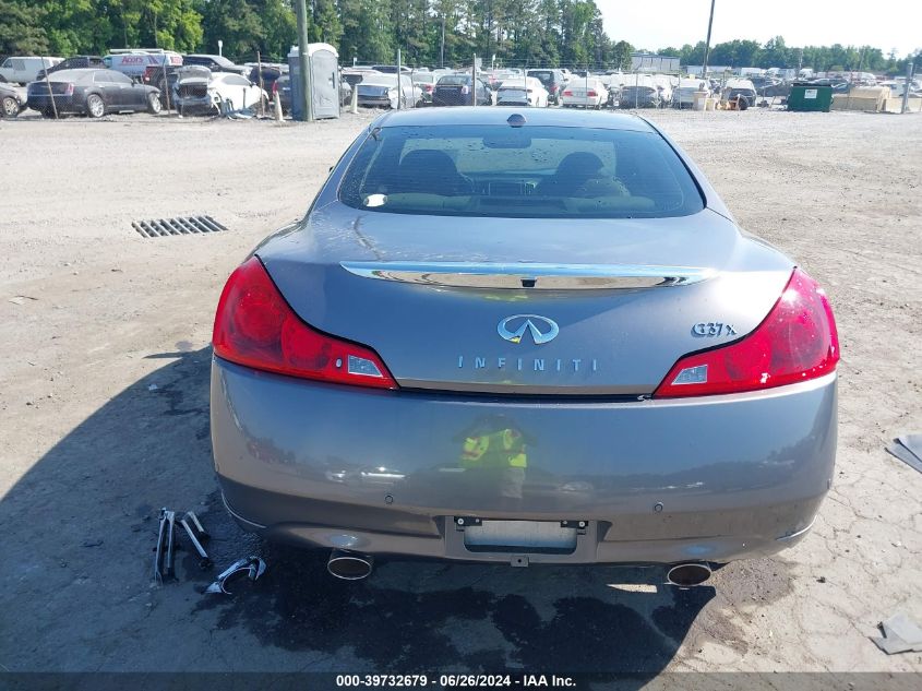 2010 Infiniti G37X VIN: JN1CV6EL3AM152923 Lot: 39732679