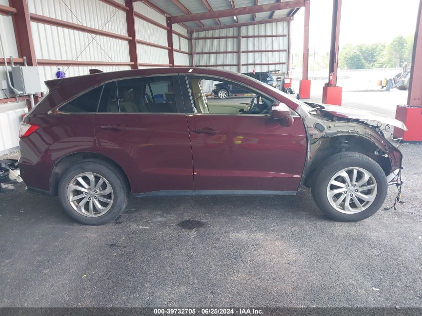 2018 Acura Rdx Acurawatch Plus Package VIN: 5J8TB4H38JL018129 Lot: 39732705