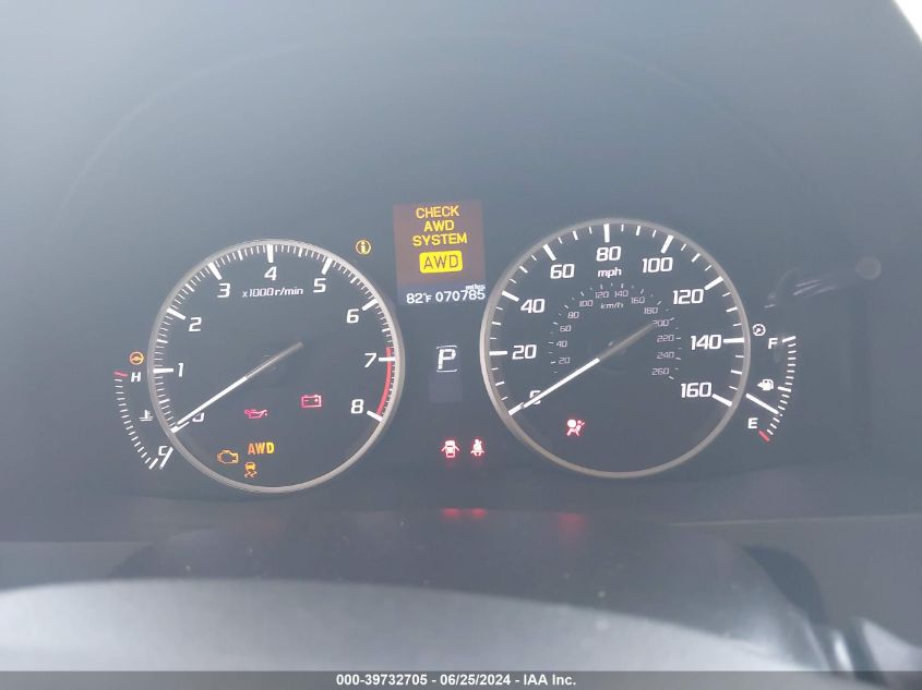 2018 Acura Rdx Acurawatch Plus Package VIN: 5J8TB4H38JL018129 Lot: 39732705