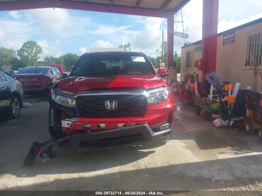 2022 Honda Passport Exl VIN: 5FNYF7H52NB006112 Lot: 39732714