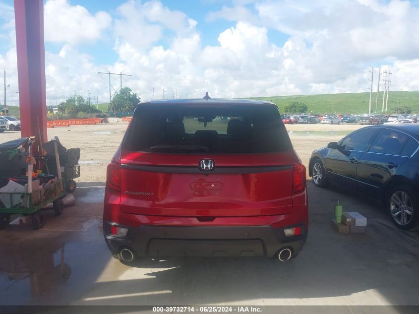 2022 Honda Passport Exl VIN: 5FNYF7H52NB006112 Lot: 39732714