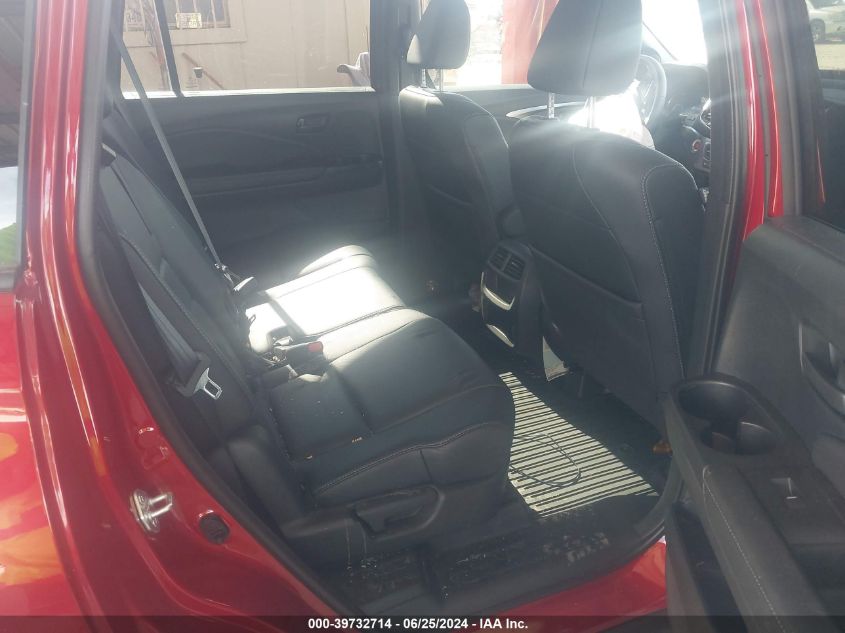 2022 Honda Passport Exl VIN: 5FNYF7H52NB006112 Lot: 39732714