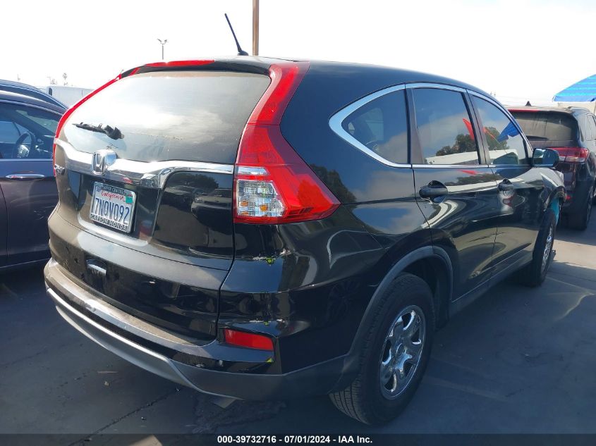 2015 Honda Cr-V Lx VIN: 3CZRM3H31FG711376 Lot: 39732716