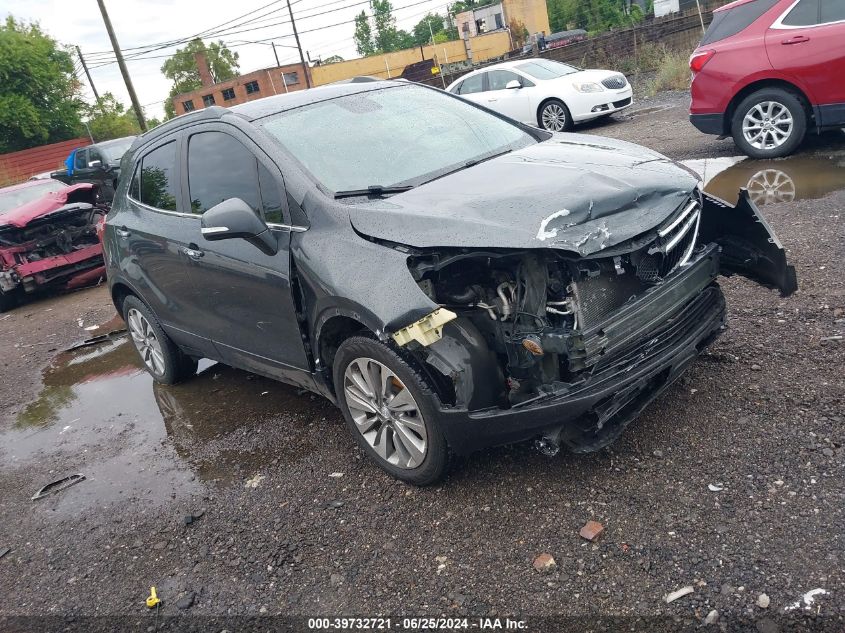 2017 Buick Encore Preferred VIN: KL4CJASB2HB059642 Lot: 39732721