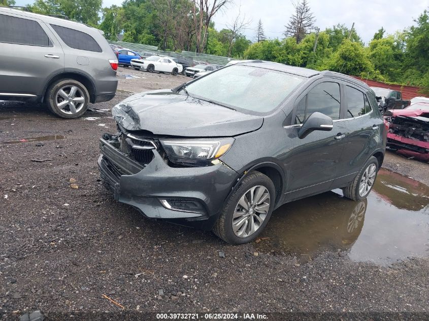 2017 Buick Encore Preferred VIN: KL4CJASB2HB059642 Lot: 39732721