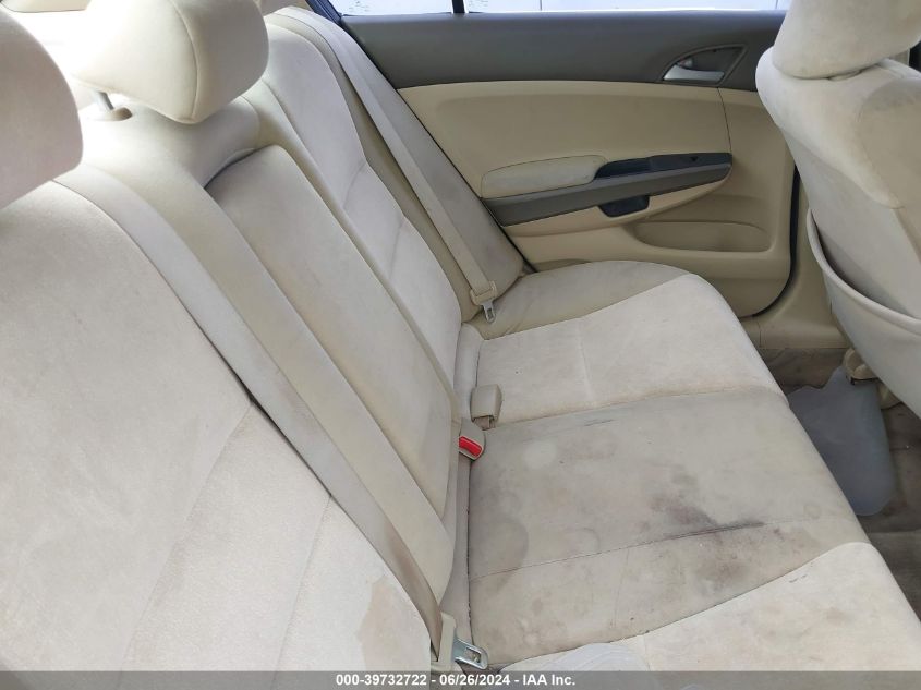 2010 Honda Accord 2.4 Lx VIN: 1HGCP2F3XAA186293 Lot: 39732722