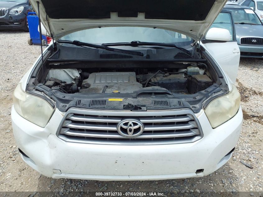 2008 Toyota Highlander VIN: JTEES41A882050719 Lot: 39732733