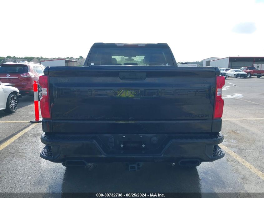 2021 Chevrolet Silverado 1500 4Wd Short Bed Custom Trail Boss VIN: 1GCPYCEL8MZ164917 Lot: 39732738