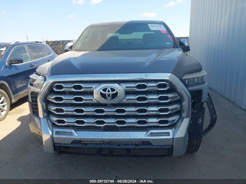 2024 Toyota Tundra Crewmax Platinum/Crewmax VIN: 5TFMA5DB3RX173698 Lot: 39732745