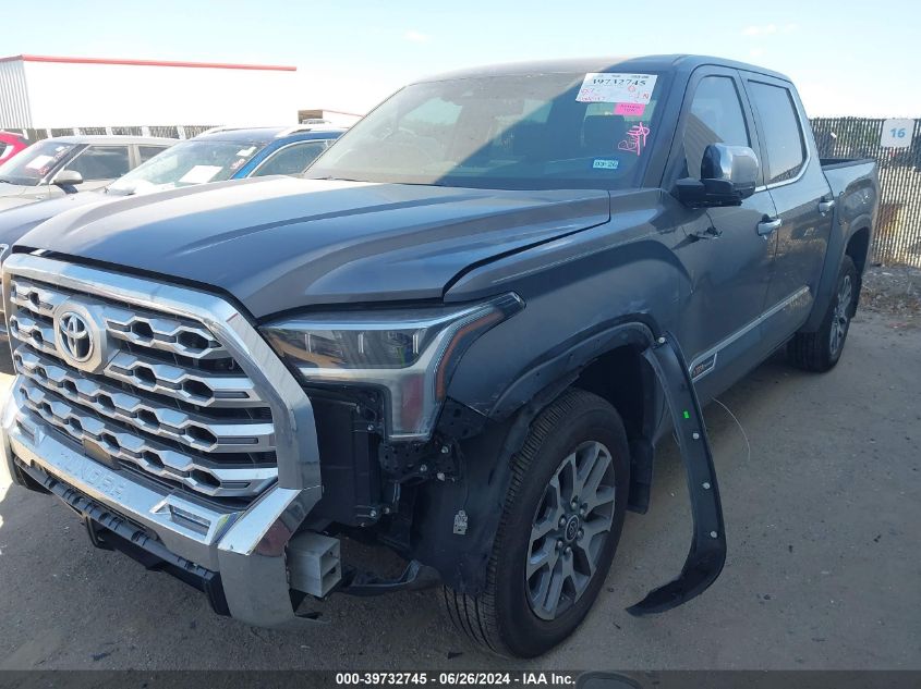 2024 Toyota Tundra Crewmax Platinum/Crewmax VIN: 5TFMA5DB3RX173698 Lot: 39732745