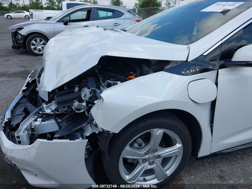 2019 Chevrolet Volt Lt VIN: 1G1RC6S57KU127178 Lot: 39732749