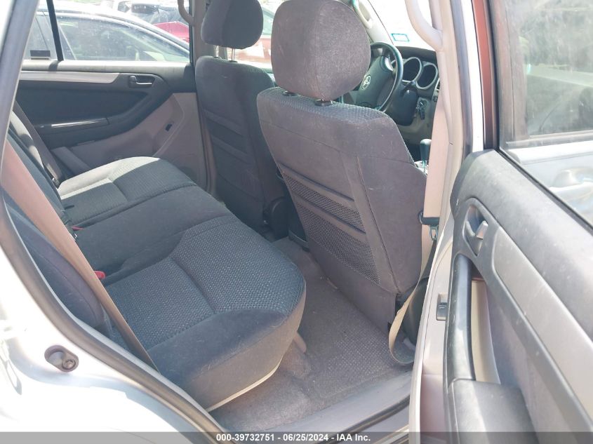 2003 Toyota 4Runner Sr5 Sport V8 VIN: JTEZT14R730010571 Lot: 39732751