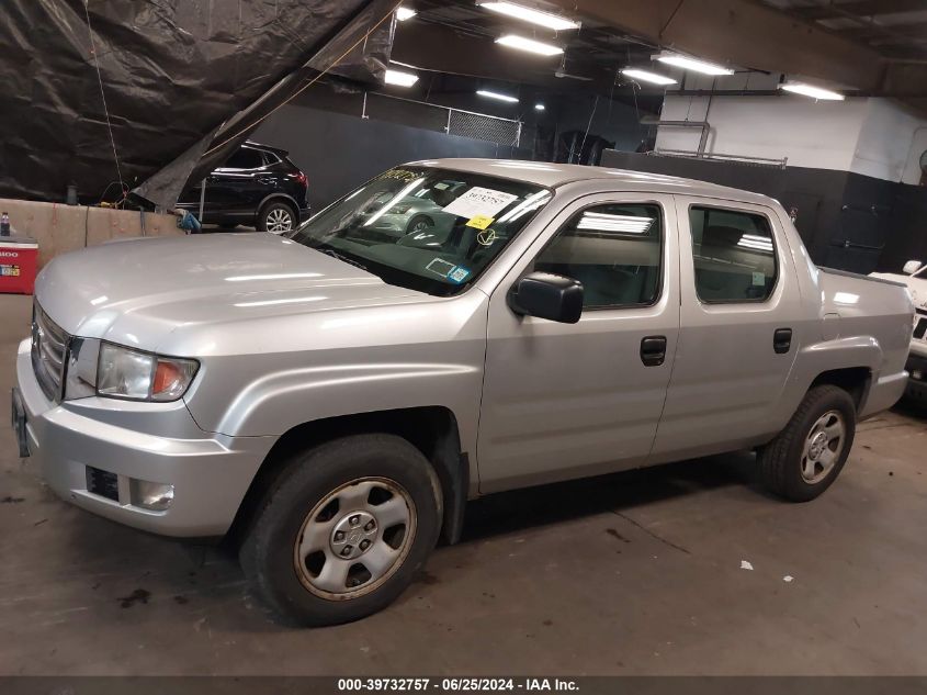 2013 Honda Ridgeline Rt VIN: 5FPYK1F26DB008887 Lot: 39732757