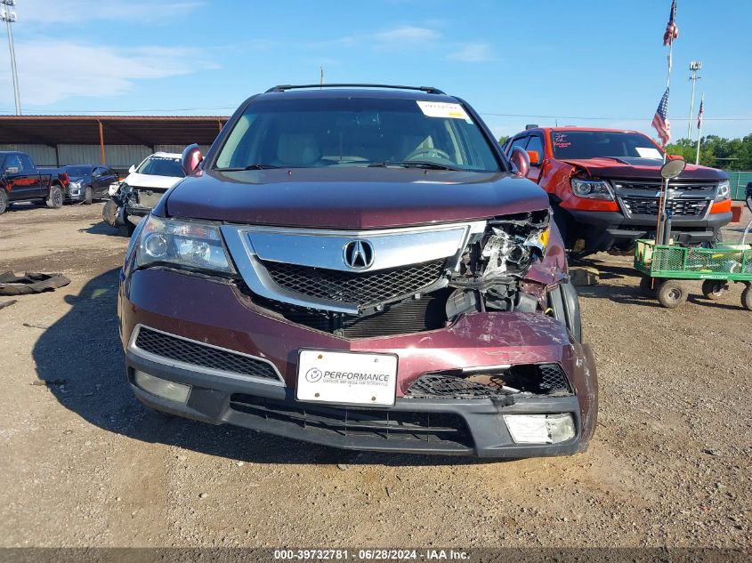 2010 Acura Mdx VIN: 2HNYD2H21AH506775 Lot: 39732781
