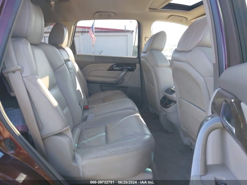 2010 Acura Mdx VIN: 2HNYD2H21AH506775 Lot: 39732781