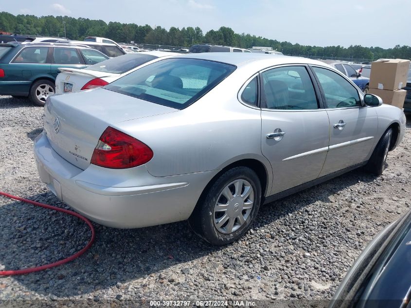 2005 Buick Lacrosse Cx VIN: 2G4WC532451213603 Lot: 39732797