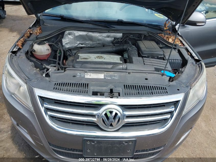 2011 Volkswagen Tiguan Sel VIN: WVGAV7AX2BW536874 Lot: 39732798