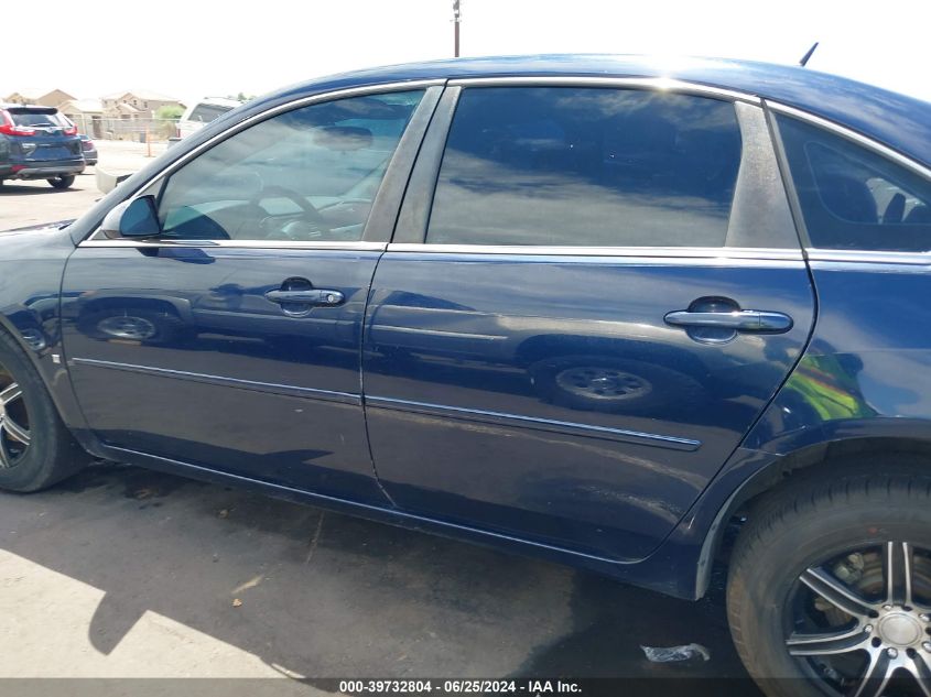 2008 Chevrolet Impala Ls VIN: 2G1WB58K681356002 Lot: 39732804