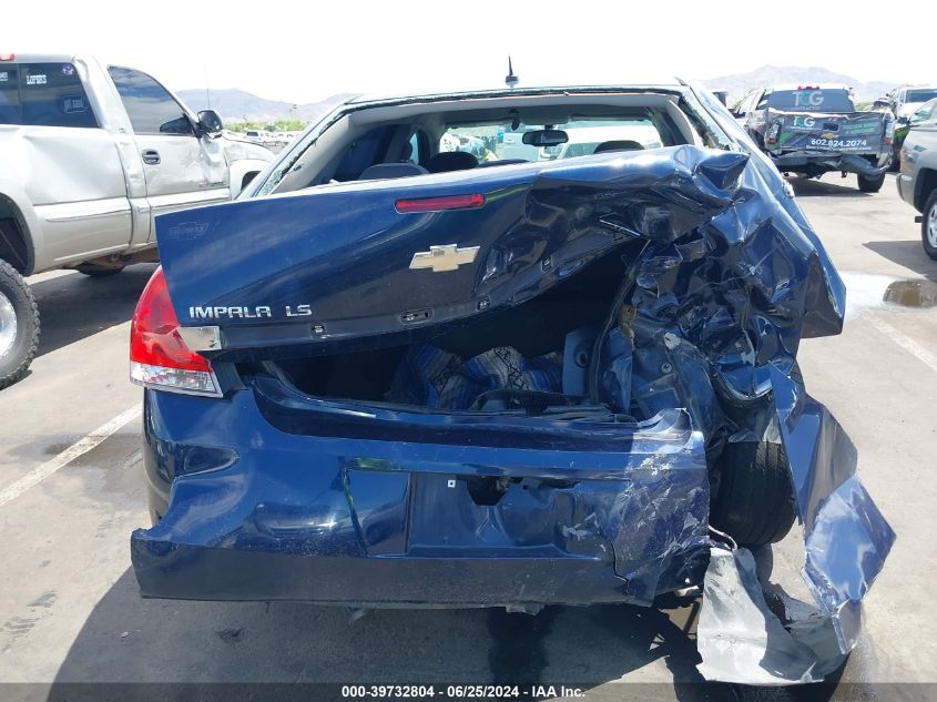 2008 Chevrolet Impala Ls VIN: 2G1WB58K681356002 Lot: 39732804