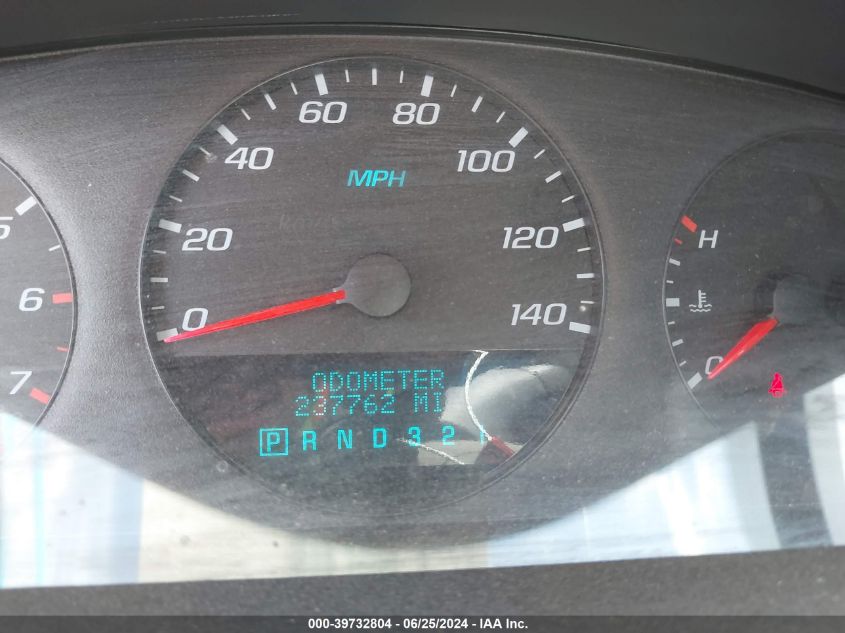 2008 Chevrolet Impala Ls VIN: 2G1WB58K681356002 Lot: 39732804