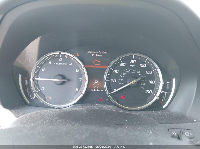 2014 Acura Mdx VIN: 5FRYD3H24EB011332 Lot: 39732805